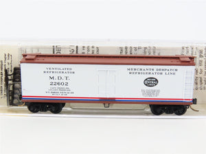 N Scale Micro-Trains 49140 New York Central 40' Dbl. Sheathed Wood Reefer RTR