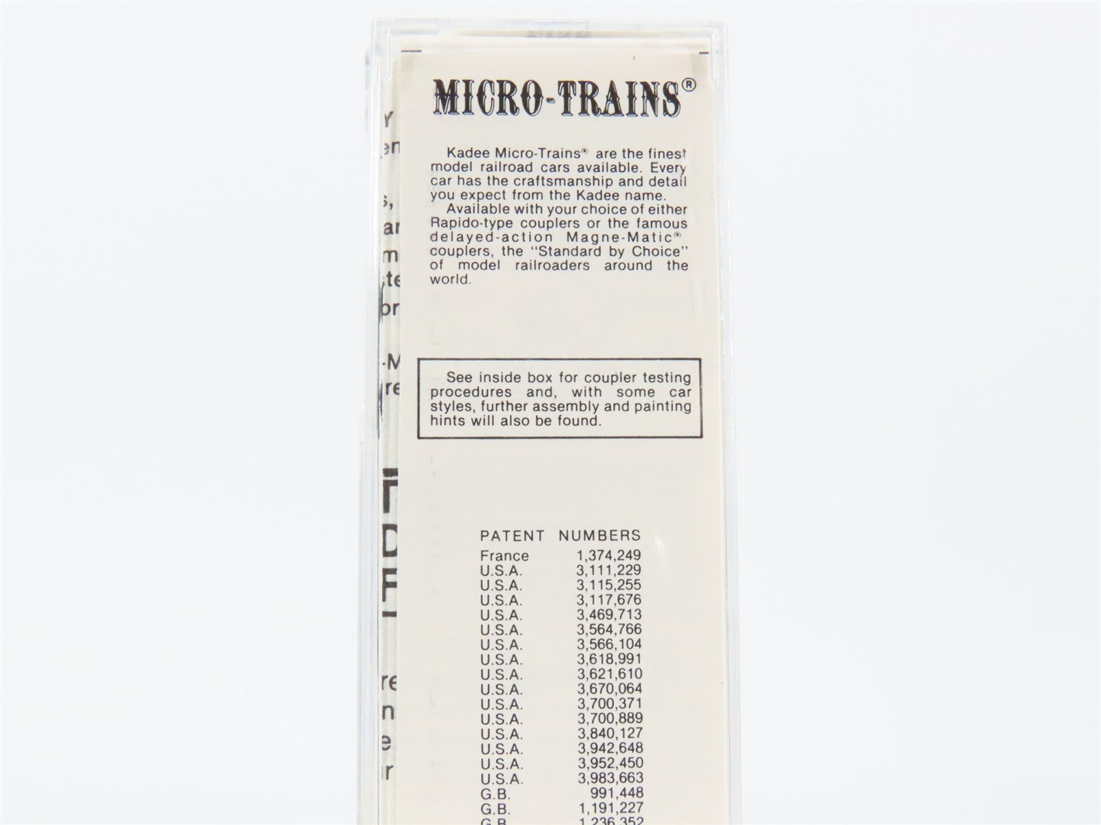 N Scale Kadee Micro-Trains MTL 49160 URTX CMStP&P 40' Wood Reefer #81619