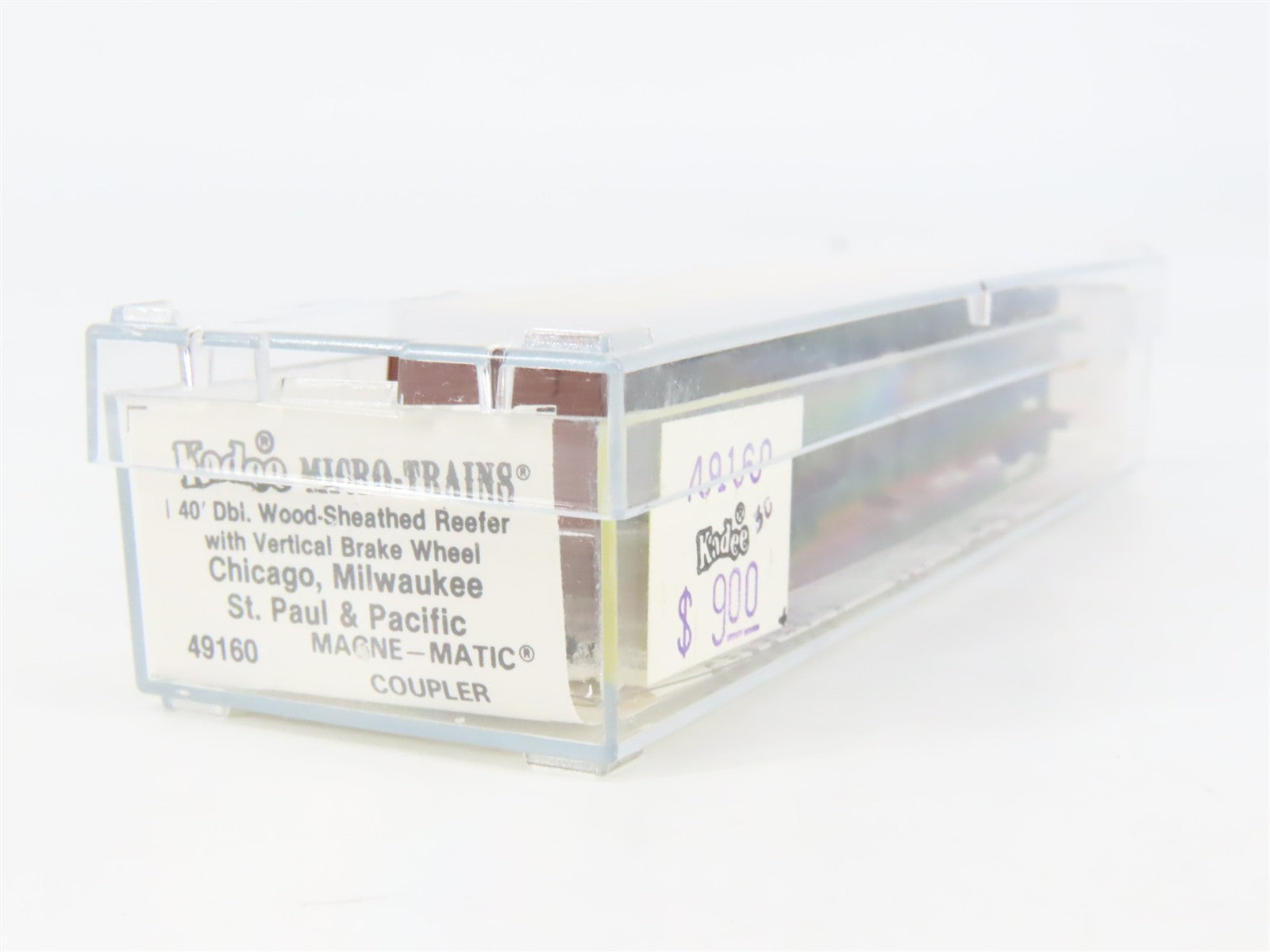 N Scale Kadee Micro-Trains MTL 49160 URTX CMStP&P 40' Wood Reefer #81619