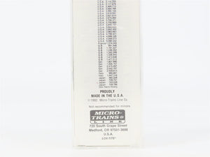N Scale Micro-Trains 57030 LV Lehigh Valley 33' 2-Bay Hopper 14231 RTR