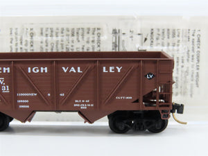 N Scale Micro-Trains 57030 LV Lehigh Valley 33' 2-Bay Hopper 14231 RTR