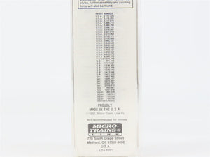N Scale Micro-Trains 57030 LV Lehigh Valley 33' 2-Bay Hopper 14231 RTR