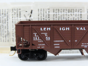 N Scale Micro-Trains 57030 LV Lehigh Valley 33' 2-Bay Hopper 14154 RTR