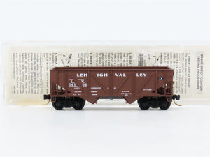 N Scale Micro-Trains 57030 LV Lehigh Valley 33' 2-Bay Hopper 14154 RTR