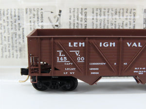 N Scale Micro-Trains 57030 LV Lehigh Valley 33' 2-Bay Hopper 14500 RTR