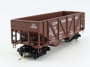 N Scale Micro-Trains 57030 LV Lehigh Valley 33' 2-Bay Hopper 14500 RTR