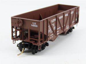 N Scale Micro-Trains 57030 LV Lehigh Valley 33' 2-Bay Hopper 14500 RTR
