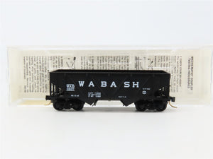 N Scale Micro-Trains 57060 WAB Wabash 33' 2-Bay Composite Side Hopper 39157 RTR
