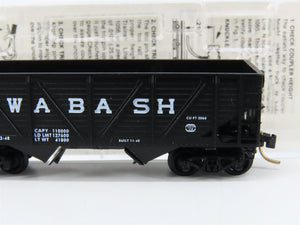 N Scale Micro-Trains 57060 WAB Wabash 33' 2-Bay Composite Side Hopper 39157 RTR