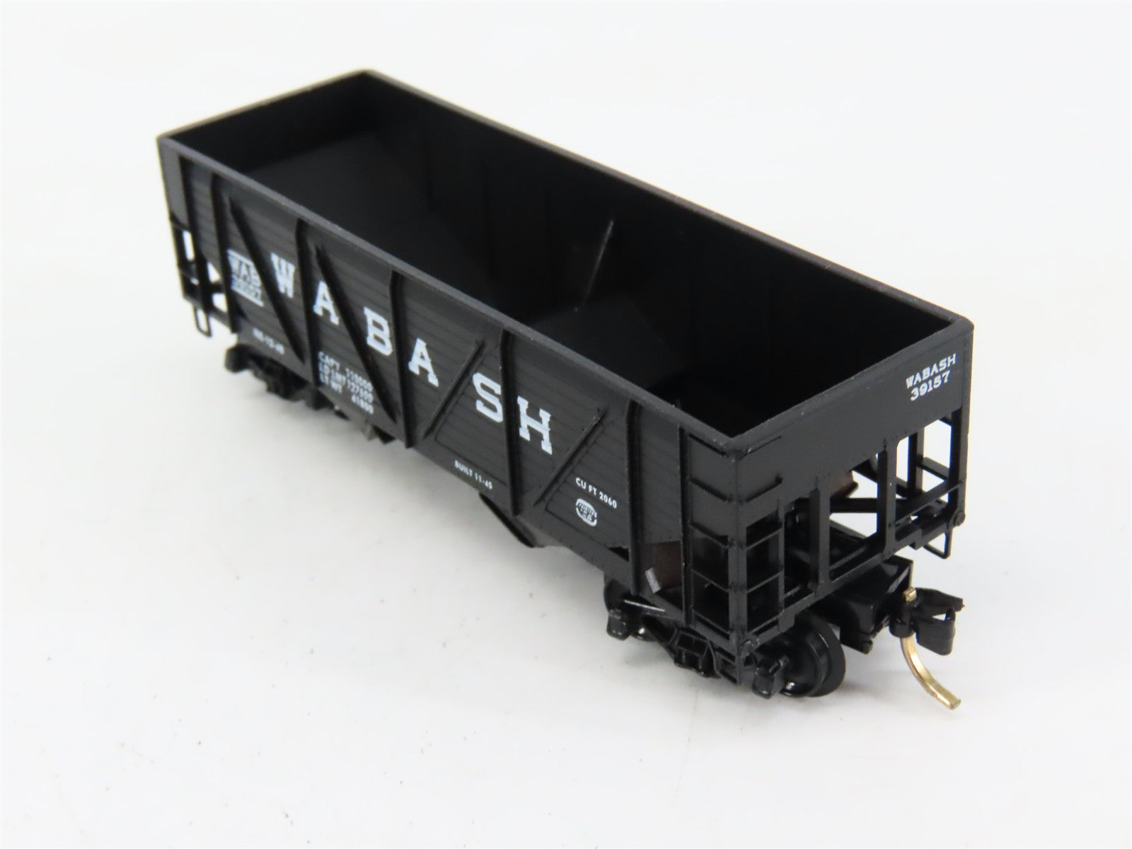 N Scale Micro-Trains 57060 WAB Wabash 33' 2-Bay Composite Side Hopper 39157 RTR