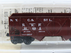 N Scale Micro-Trains 57050 NKP Nickel Plate Road 33' 2-Bay Hopper 31292 RTR