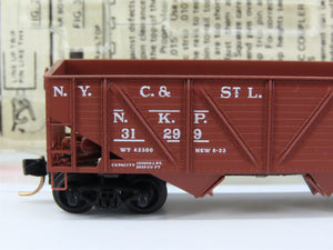 N Scale Micro-Trains 57050 NKP Nickel Plate Road 33' Hopper 31299 RTR