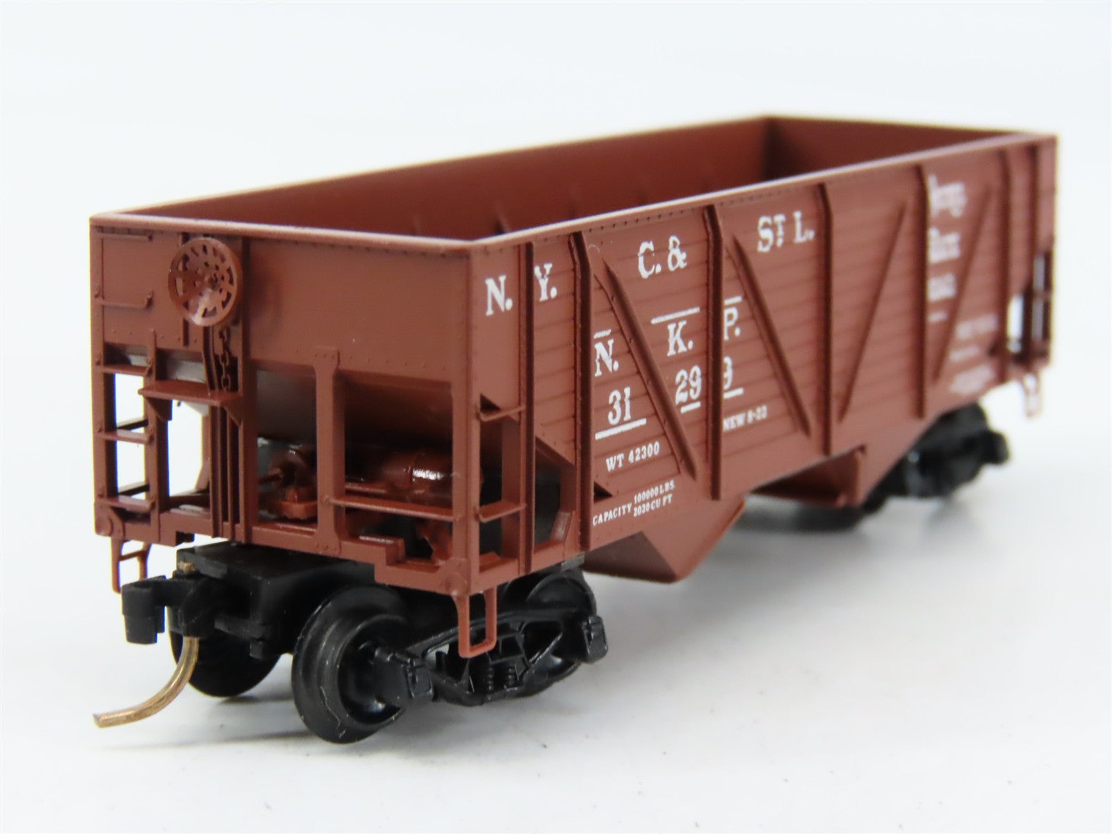 N Scale Micro-Trains 57050 NKP Nickel Plate Road 33' Hopper 31299 RTR