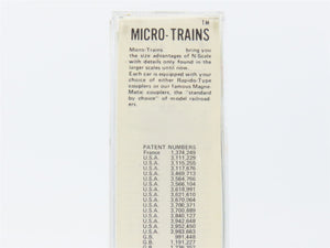 N Scale Micro-Trains 57050 NKP Nickel Plate Road 33' Hopper 31299 RTR