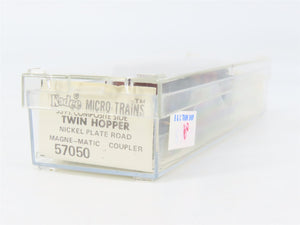 N Scale Micro-Trains 57050 NKP Nickel Plate Road 33' Hopper 31299 RTR