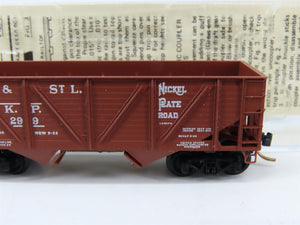 N Scale Micro-Trains 57050 NKP Nickel Plate Road 33' Hopper 31299 RTR