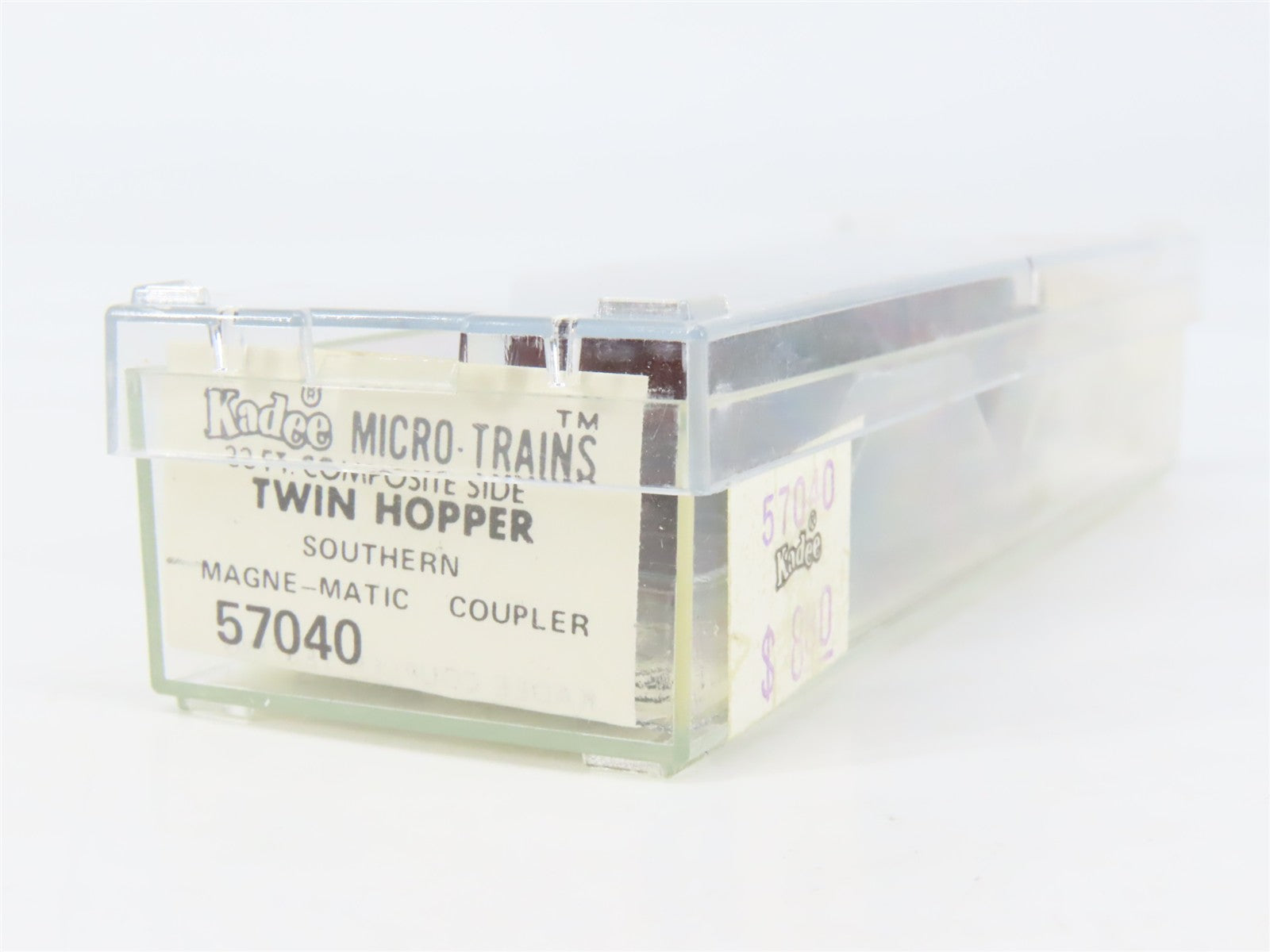 N Scale Micro-Trains 57040 SOU Southern 33' 2-Bay Composite Twin Hopper RTR