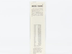 N Scale Micro-Trains 57040 SOU Southern 33' 2-Bay Hopper 104642 RTR