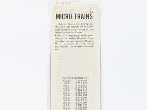 N Scale Micro-Trains 57040 SOU Southern 33' 2-Bay Hopper 104642 RTR