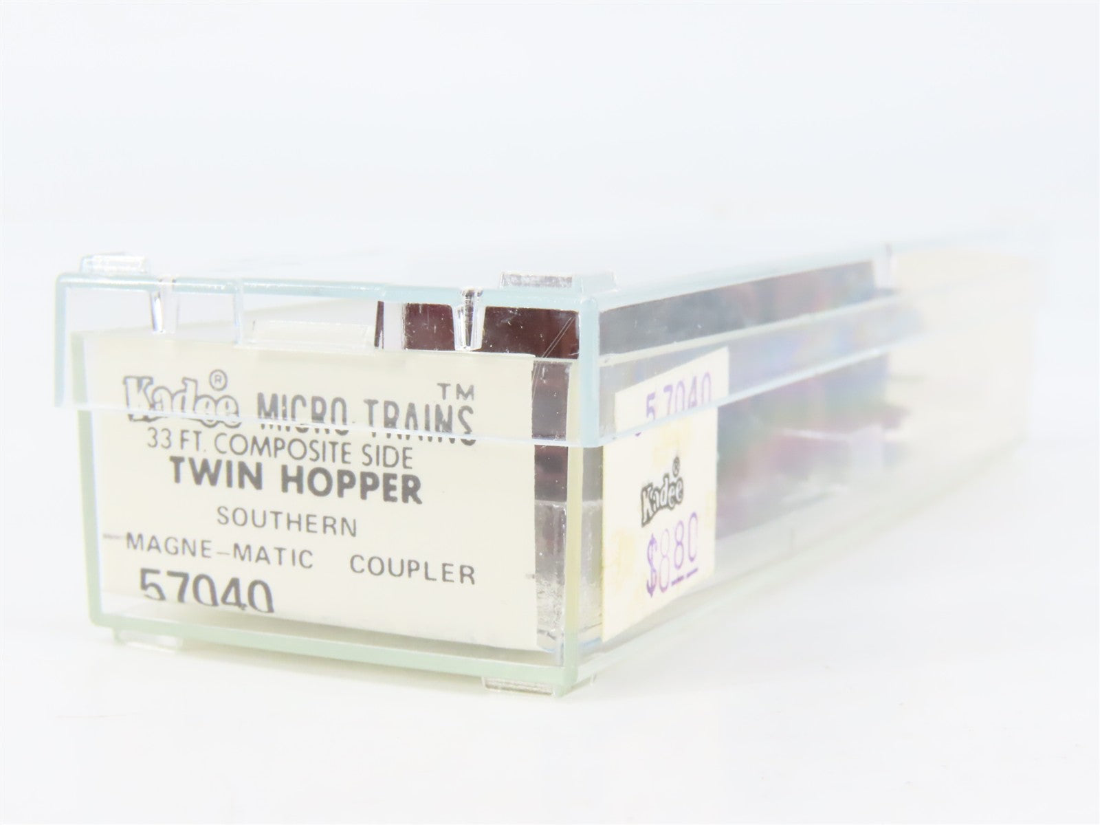 N Scale Micro-Trains 57040 SOU Southern 33' 2-Bay Hopper 104642 RTR
