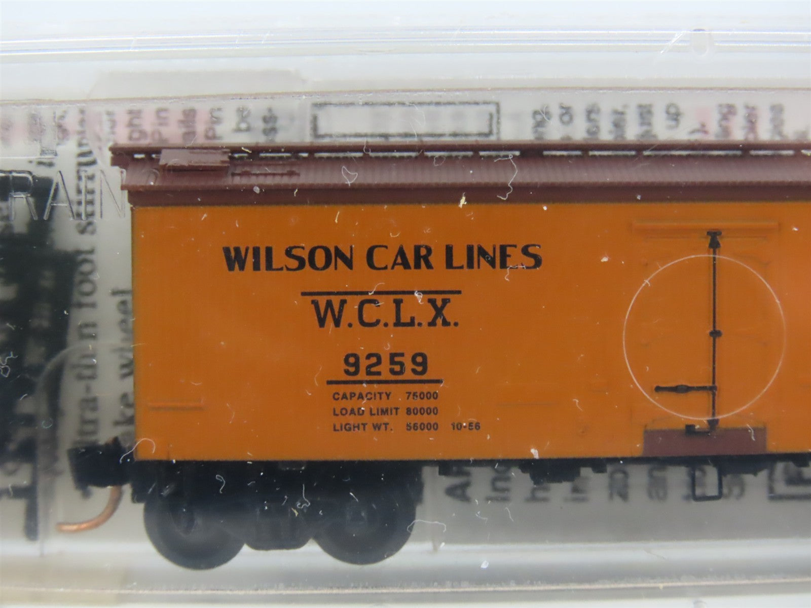 N Scale Micro-Trains 58540 Wilson Car Lines 36' Wood Sheathed Ice Reefer RTR