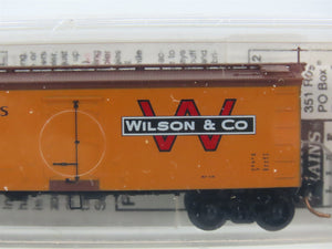 N Scale Micro-Trains 58540 Wilson Car Lines 36' Wood Sheathed Ice Reefer RTR