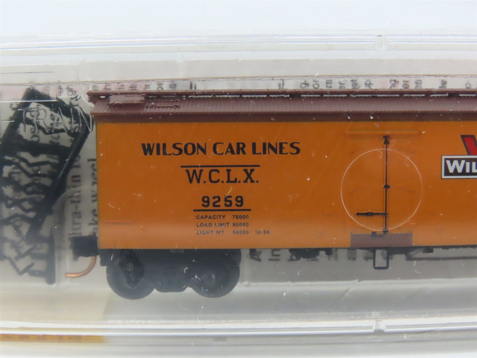 N Scale Micro-Trains 58540 Wilson Car Lines 36' Wood Sheathed Ice Reefer RTR
