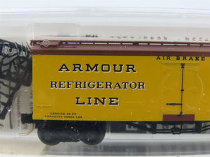 N Scale Micro-Trains 58030 Armour Refrigerator Line 36' Reefer 7306 RTR