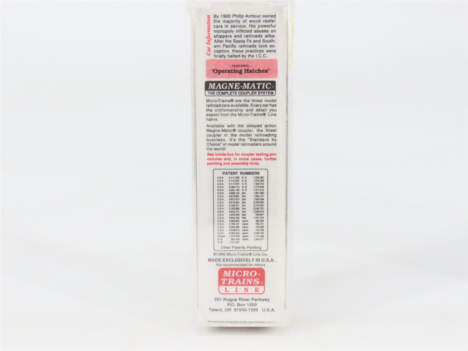 N Scale Micro-Trains 58030 ARLN Armour Refrigerator Line 36' Reefer 7306 RTR