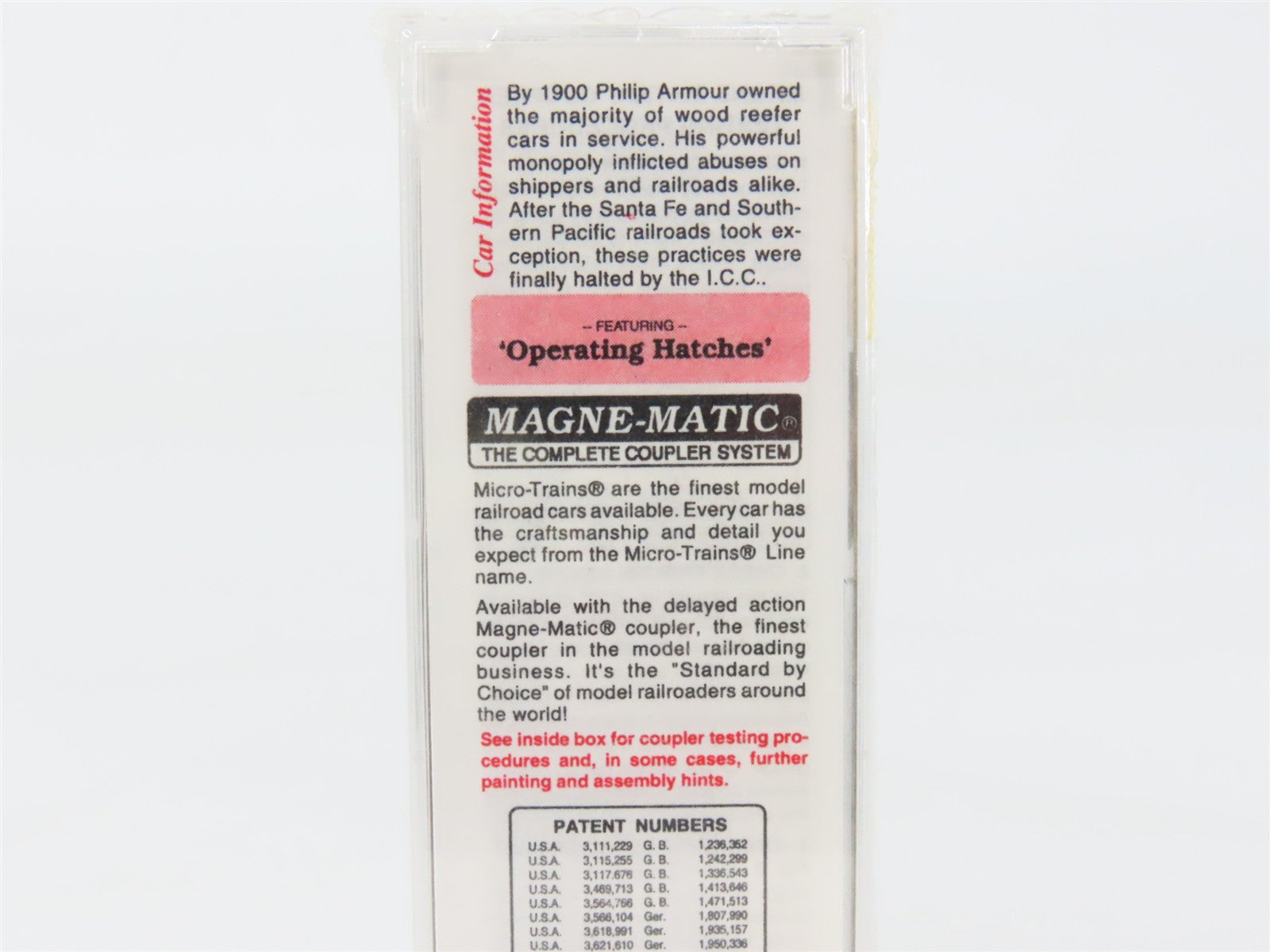 N Scale Micro-Trains 58030 ARLN Armour Refrigerator Line 36' Reefer 7306 RTR
