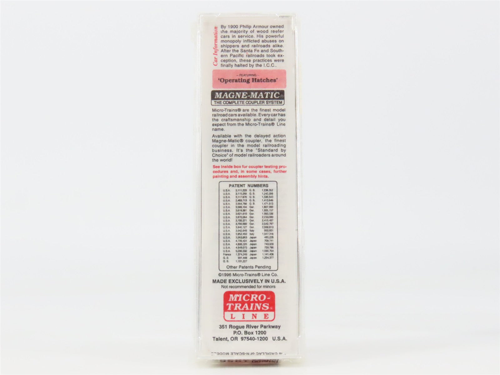 N Scale Micro-Trains 58030 ARLX Armour Refrigerator Line 36' Reefer 7306 RTR
