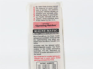 N Scale Micro-Trains 58030 ARLX Armour Refrigerator Line 36' Reefer 7306 RTR