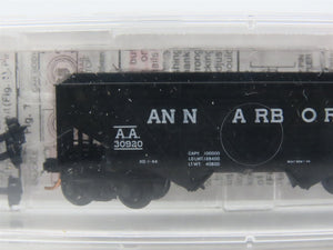 N Scale Micro-Trains 57120 AA Ann Arbor 33' 2-Bay Composite Side Hopper RTR
