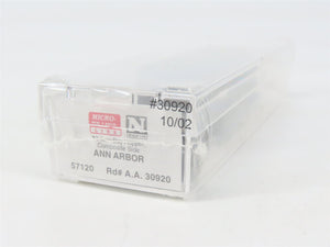 N Scale Micro-Trains 57120 AA Ann Arbor 33' 2-Bay Composite Side Hopper RTR