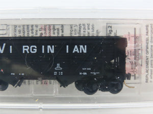 N Scale Micro-Trains 57110 VGN Virginian 33' 2-Bay Hopper 15365 RTR