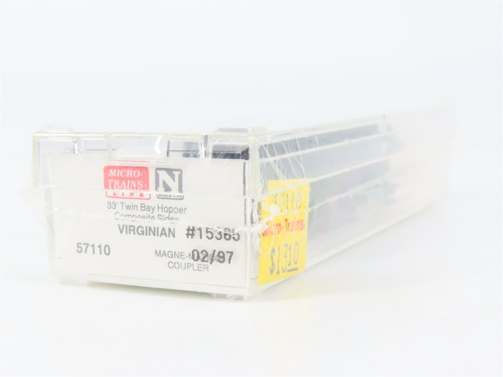 N Scale Micro-Trains 57110 VGN Virginian 33' 2-Bay Hopper 15365 RTR