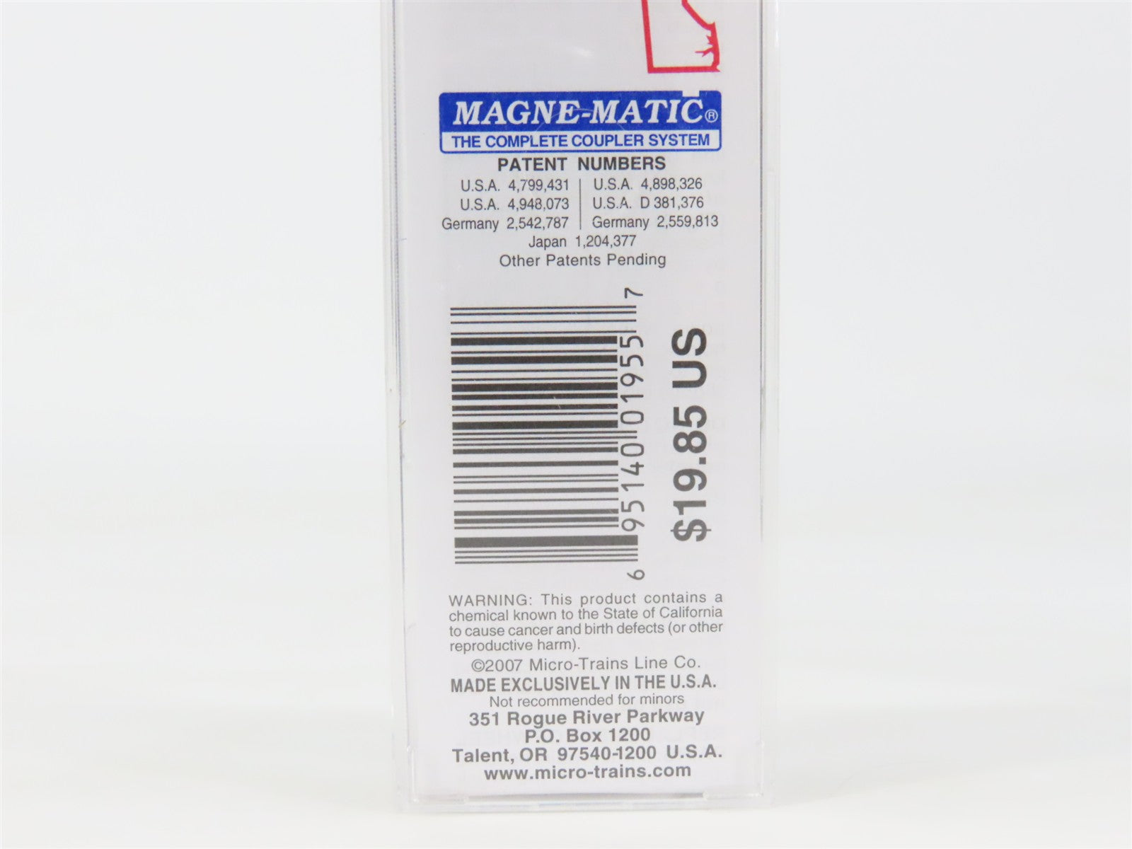 N Scale Micro-Trains 02100414 DE Delaware 40' Plug Door Box Car 1787 RTR