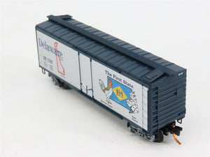 N Scale Micro-Trains 02100414 DE Delaware 40' Standard Plug Door Box Car RTR