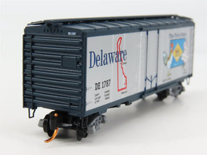 N Scale Micro-Trains 02100414 DE Delaware 40' Standard Plug Door Box Car RTR