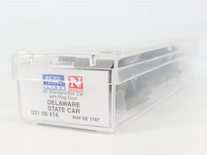 N Scale Micro-Trains 02100414 DE Delaware 40' Standard Plug Door Box Car RTR