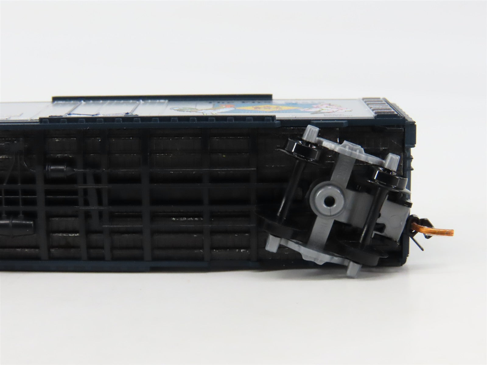 N Scale Micro-Trains 02100414 DE Delaware 40' Plug Door Box Car 1787 RTR
