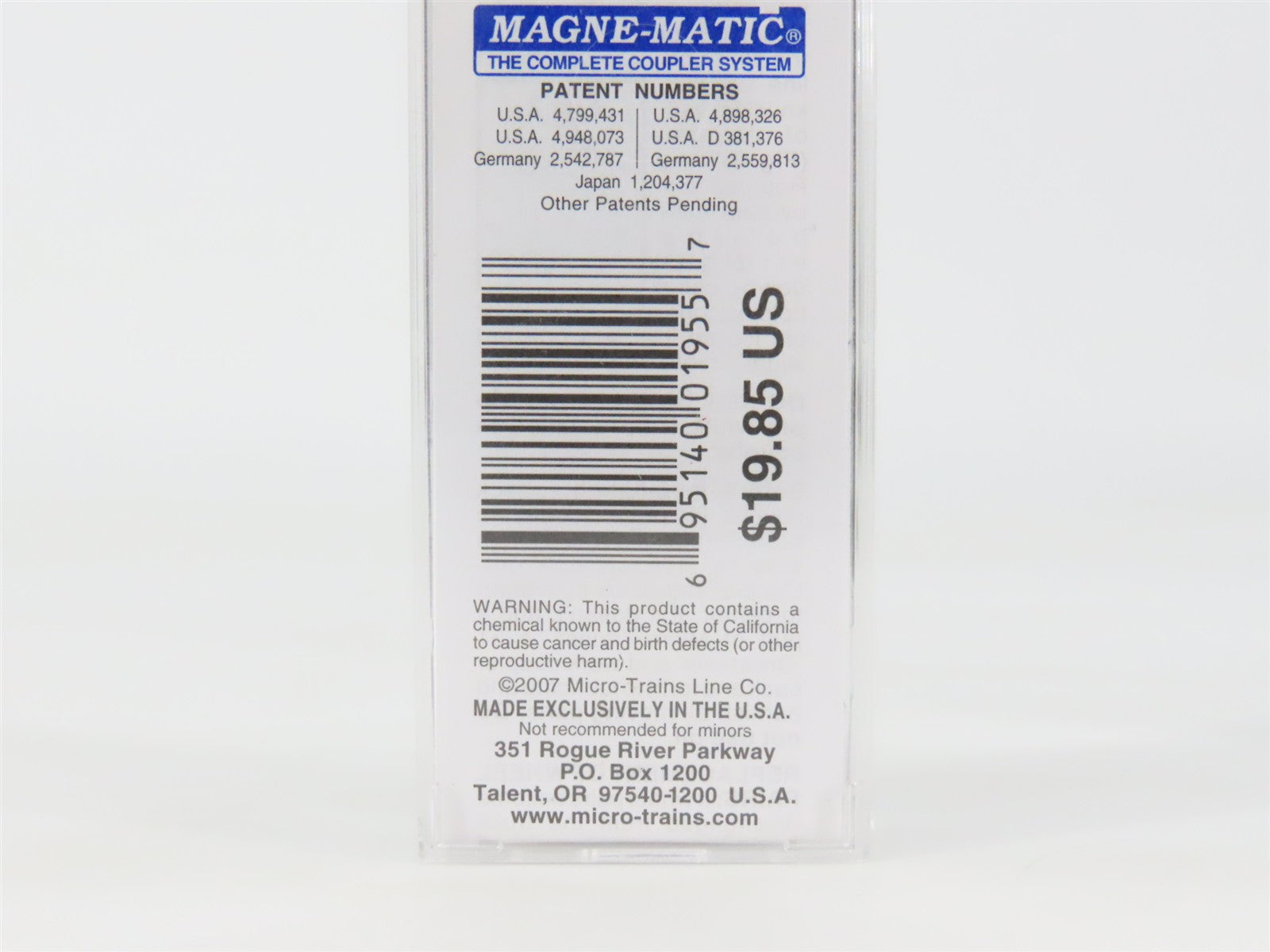 N Scale Micro-Trains 02100414 DE Delaware 40' Plug Door Box Car 1787 RTR