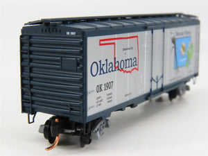 N Scale Micro-Trains 02100411 OK Oklahoma 40' Plug Door Box Car 1907 RTR