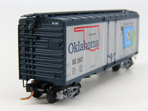N Scale Micro-Trains 02100411 OK Oklahoma 40' Plug Door Box Car 1907 RTR