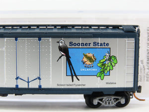 N Scale Micro-Trains 02100411 OK Oklahoma 40' Plug Door Box Car 1907 RTR