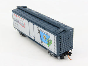N Scale Micro-Trains 02100411 OK Oklahoma 40' Plug Door Box Car 1907 RTR