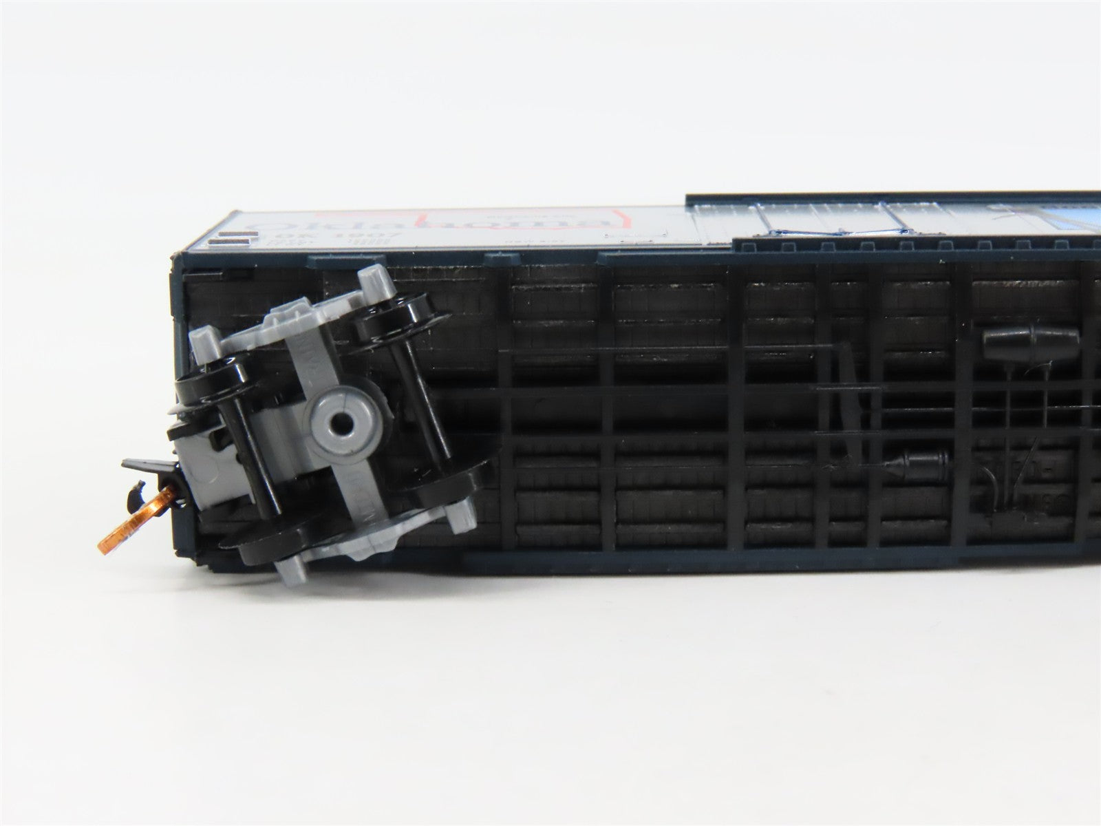 N Scale Micro-Trains 02100411 OK Oklahoma 40' Plug Door Box Car 1907 RTR
