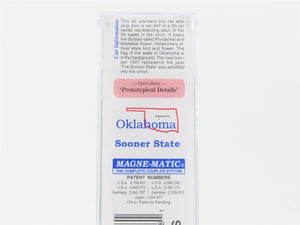 N Scale Micro-Trains 02100411 OK Oklahoma 40' Plug Door Box Car 1907 RTR