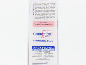 N Scale Micro-Trains 02100412 CT Connecticut 40' Plug Door Box Car 1788 RTR