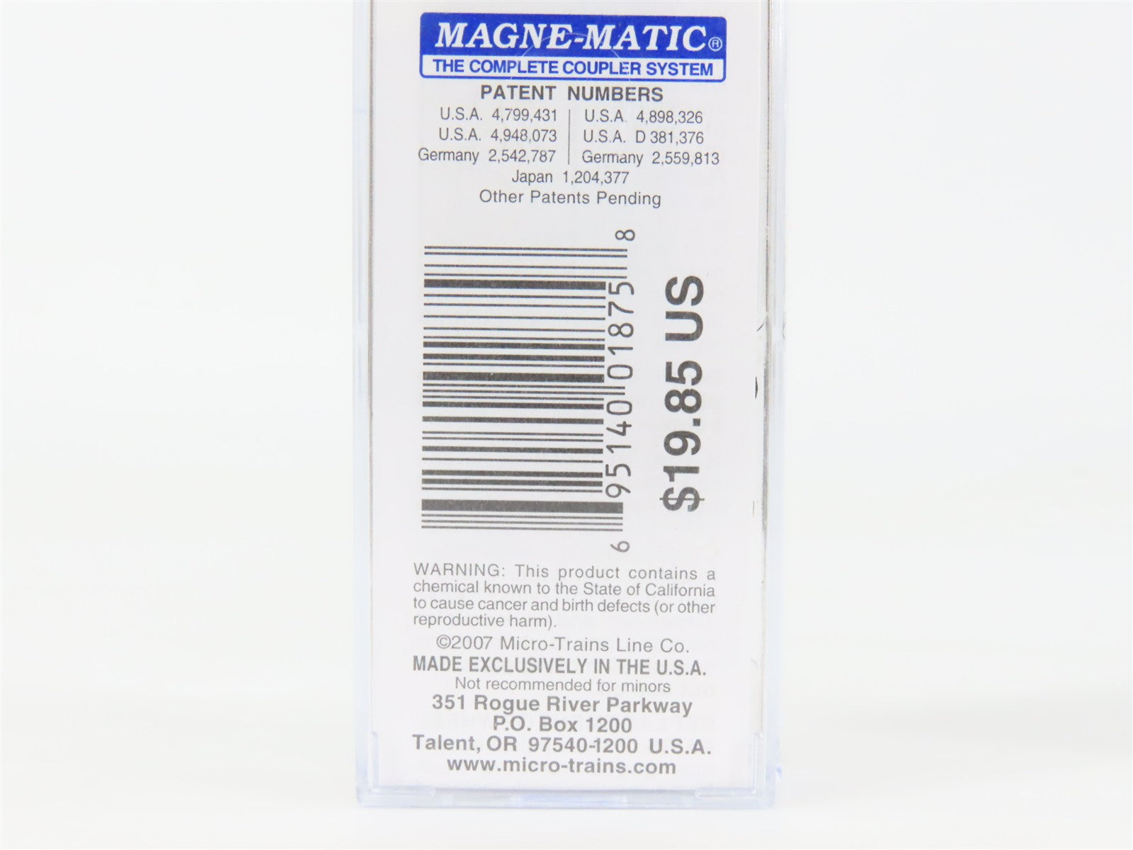 N Scale Micro-Trains 02100412 CT Connecticut 40' Plug Door Box Car 1788 RTR